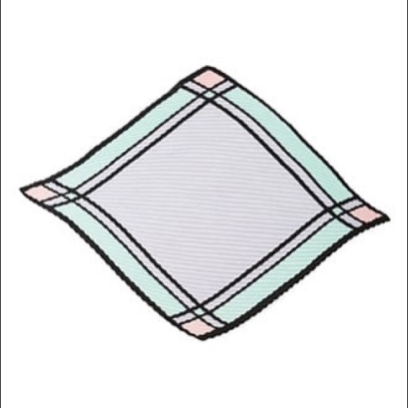 Accordion-Pleated Geo Print Scarf - Picture 2 of 4